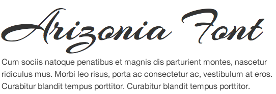 script-fonts-Google-Arizonia