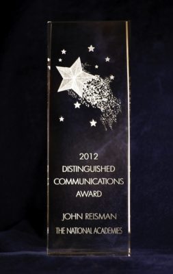 National Academy of Sciences 'Distinguished Communications Award'